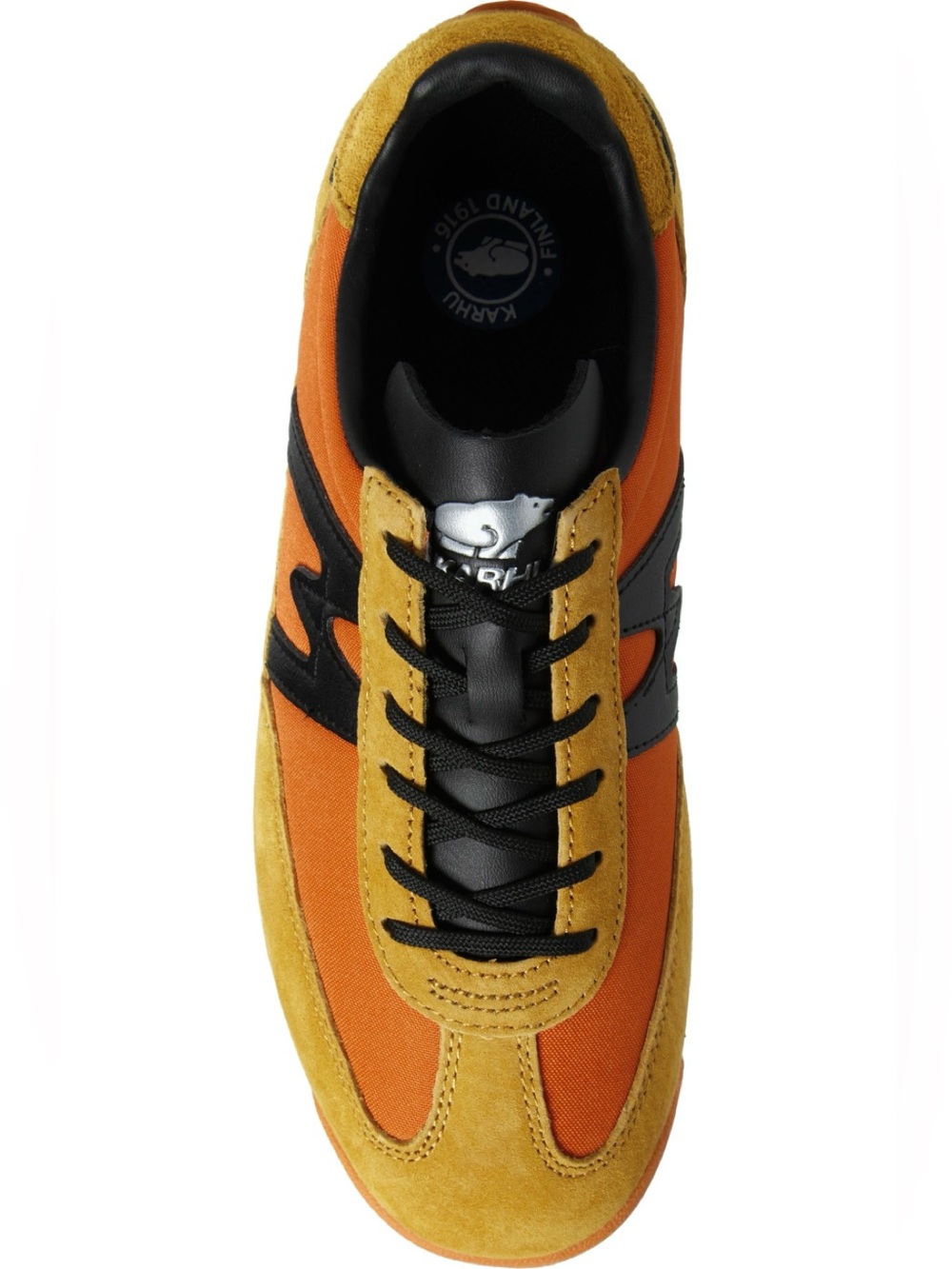 NWOT KARHU Mestari Jaffu Orange/Black Sneakers Sz 8 in womens. - Picture 6 of 13